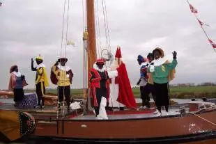 Zwarte Piet en Sinterklaas